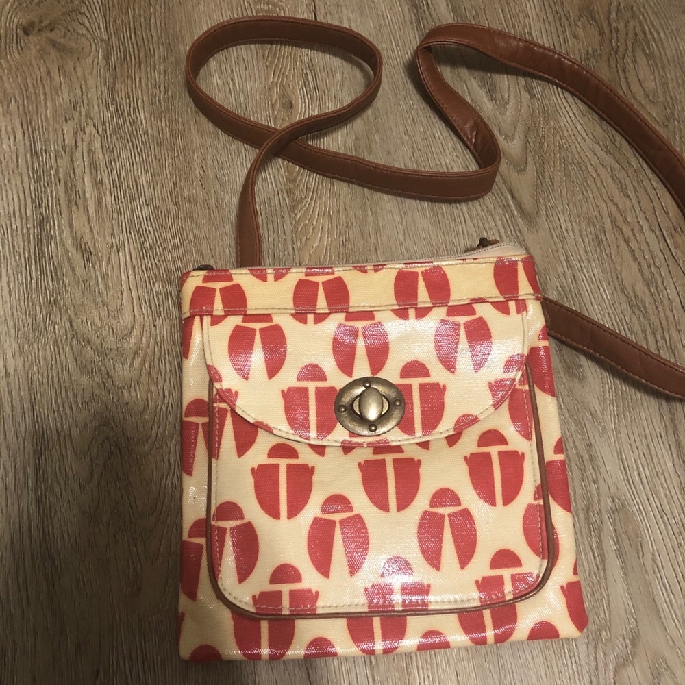 Braciano Bug Print Crossbody Bag